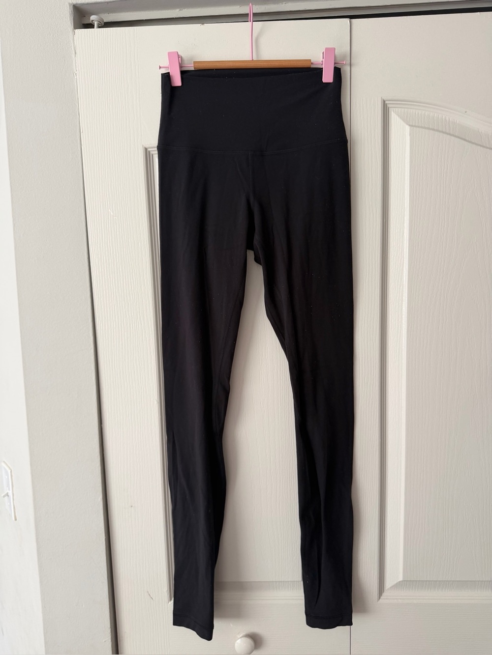 lululemon athletica Black High-Rise Full-Length Leggings 4 long